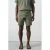 Mango Man regular casual short groen