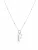 Hey Happiness Ketting ‘Letter F’  zilver