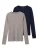 TWO SOON Shirt  navy / greige