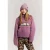 Protest rechtvallende teddy sweater met tekst – lila