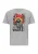 Oldskull Shirt ‘Wrldvibe Return to Wild Graphic’  grijs