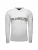 La Martina Shirt ‘ XMP306 ‘  antraciet / wit