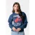 Colourful Rebel Cr Ranch Relaxed Sweat Denim Blue
