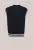 WE Fashion – Heren regular fit spencer met structuur – Regular fit – Donkerblauw – Katoen –