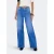 ONLY high waist wide leg jeans medium blue denim