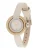 FURLA Analoog horloge ‘PIERCING’  crème / goud