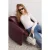 TRENDYOLMİLLA Dames Ecru Effen Lang Getailleerd Blouses