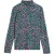 White Stuff Camille High Neck Tee Teal Multi