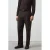Mango Man relaxed fit pantalon met plooien – middenbruin