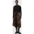AllSaints Jax Pardus Dress Black/bitter Brown