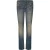 Puma Skinny jeans voor dames met vervaagde look (Grijs)