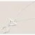 White Stuff Sun Pendant Necklace Silver Tone Metallic