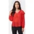 GANT Rel Viscose Frill Blouse Bold Red