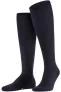 FALKE Airport Kniekousen donkerblauw, Effen