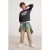 TRENDYOLKIDS Jongens Grijs Met grafische print Lang, Regular fit Sweatshirts
