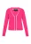 faina Gebreid vest  fuchsia / wit