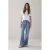 Summum high waist bootcut jeans light blue denim