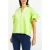 French Connection Sindey Cotton Satin Shirt Green