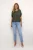 Mouwloos shirt Loose fit Forest Night green
