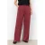 Soyaconcept high waist wide leg broek – donkerrood