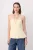 TRENDYOLMİLLA Dames Geel Effen Mouwloos Getailleerd Blouses