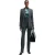 Boss Damespakjasje met V-hals en normale pasvorm (Zwart)