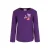 B.Nosy aansluitende longsleeve met print – paars