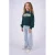 Vingino sweater met logo – donkergroen