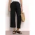 7/8 Wide Legs mousseline broek in Loose Fit