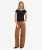 Mid Rise Baggy Corduroy Broek Brown