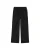 WE Fashion Broek  donkergrijs / zwart