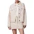 AllSaints Elma Dye Denim Jacke Chalk White/pink