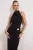 TRENDYOLMİLLA Dames Zwart Effen Maxi Mouwloos Diploma-uitreiking / Gala Recht Avond & Gala Jurk