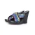 Diane von Furstenberg Etnische platform wedges.