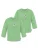 normani Shirt ‘Taupo’  beige / groen / appel / wit