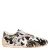 Desigual leren sneakers met dieren – zwart/ecru