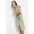LOLALIZA blousejurk groen