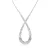 Swarovski ‘Hyperbola’ Dames Basis Metalen Ketting – Zilver 5679438