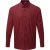Premier Heren Maxton Check Shirt met lange mouwen (Zwart/Rood)
