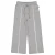 QPI gestreepte sweatpants – grijs