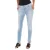 Lange denim broek met versleten effect en smal gesneden zomen 70DBF0282-D762 vrouw