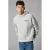 LMTD sweater met backprint – lichtgrijs/blauw