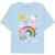 Peppa Pig Meisjes regenbogen & vriendjes t-shirt met lange mouwen