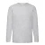 Fruit of the Loom Heren Valueweight Heather T-shirt met lange mouwen (Heide Grijs)