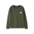 NAME IT KIDS rechtvallende longsleeve met patches – olijfgroen