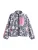 Next Fleece jas  navy / lichtroze / offwhite