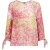 Rich & Royal Printed Blouse Ecovero Pink Cosmos