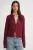 Geweven Brei Cardigan met Knopen Sluiting