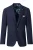 Venti Blazer blauw, Effen