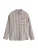 Next Blouse  lichtblauw / chocoladebruin / wit